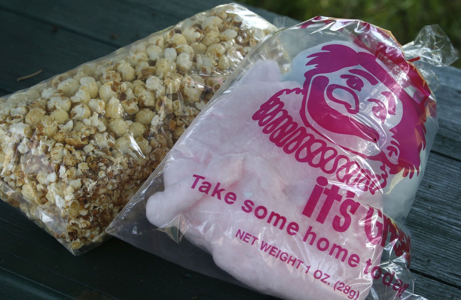 House of Munch cotton candy kettle corn